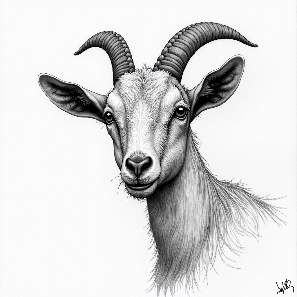 Goat Portrait